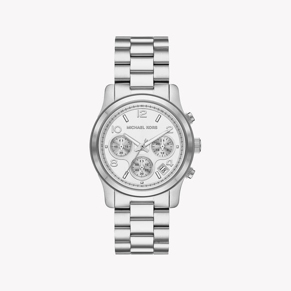 Michael Kors Women's Silver Stainless Steel Watch, Silver Dial | Mk7325 by i-watch