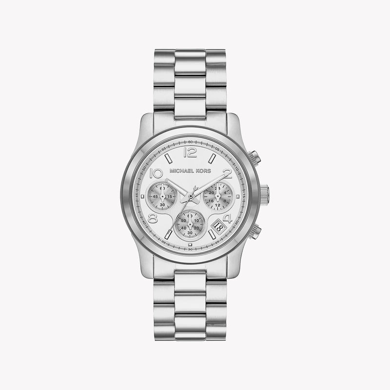 Michael Kors Women's Silver Stainless Steel Watch, Silver Dial | Mk7325 by i-watch
