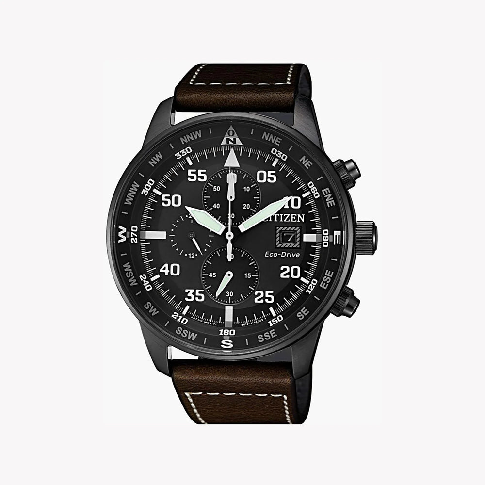 Citizen Ca0695-17e - Monochrome Powerhouse - Men's Eco-Drive Chronograph Watch by i-watch