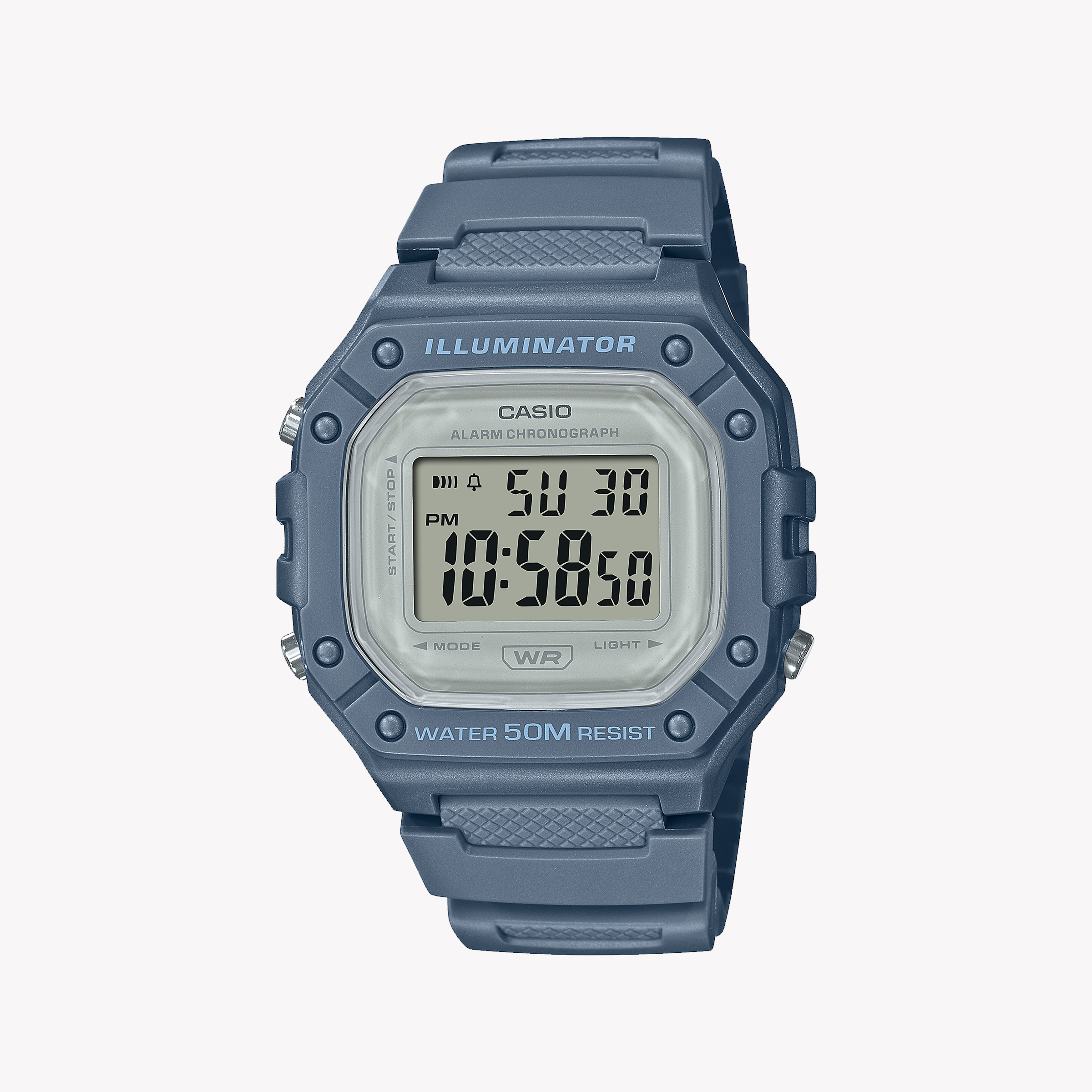 CASIO G-SHOCK W-218HC-2AVDF ADVENTURE READY - VIBRANT BLUE UNISEX WATCH FOR EXPLORERS