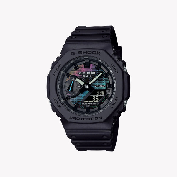 Casio G-Shock Men's Black/Red Resin Watch, Analog-Digital | Ga-2100rw-1aer by i-watch