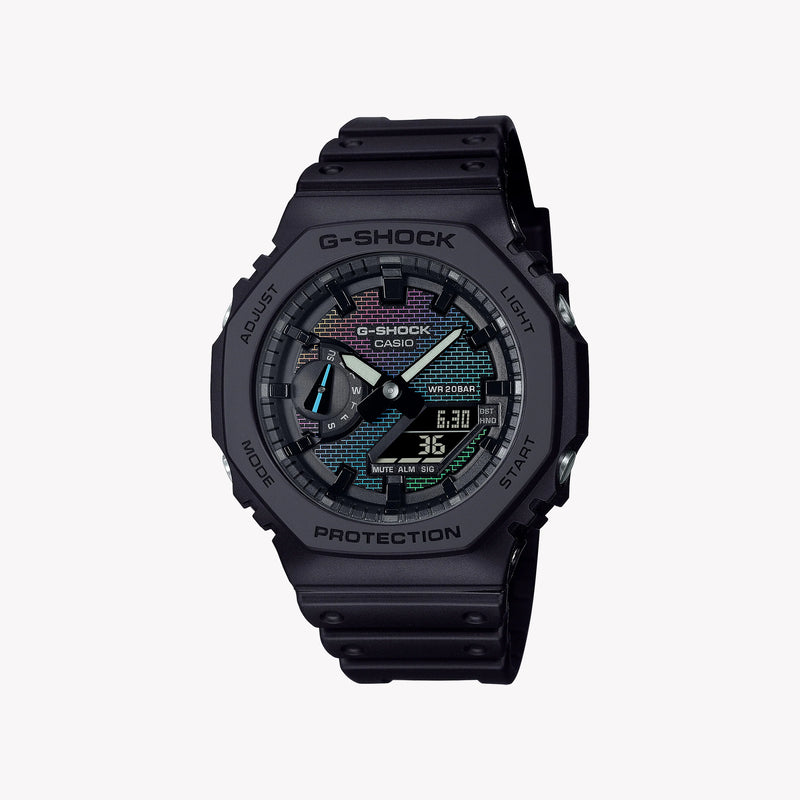 Casio G-Shock Men's Black/Red Resin Watch, Analog-Digital | Ga-2100rw-1aer by i-watch