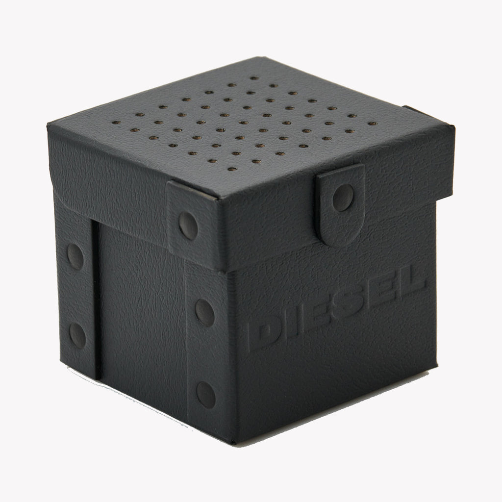 DIESEL DZ4646 BOLD RUGGED - MEN'S ANALOG WATCH WITH BLACK STAINLESS STEEL BAND & SILVER DIAL-i-Watch-4