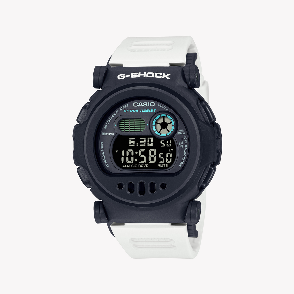 CASIO G-SHOCK G-B001SF-7DR - SPORTY CONFIDENCE UNLEASHED Men's Watch with Rugged White Design & Bluetooth Connectivity-i-Watch-2
