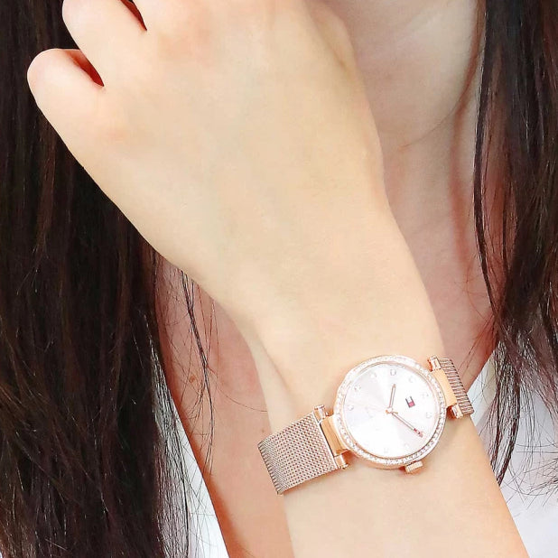 TOMMY HILFIGER 1782508 ROSE GOLD ELEGANCE - WOMEN'S TIMEPIECE OF MODERN SOPHISTICATION-i-Watch-4