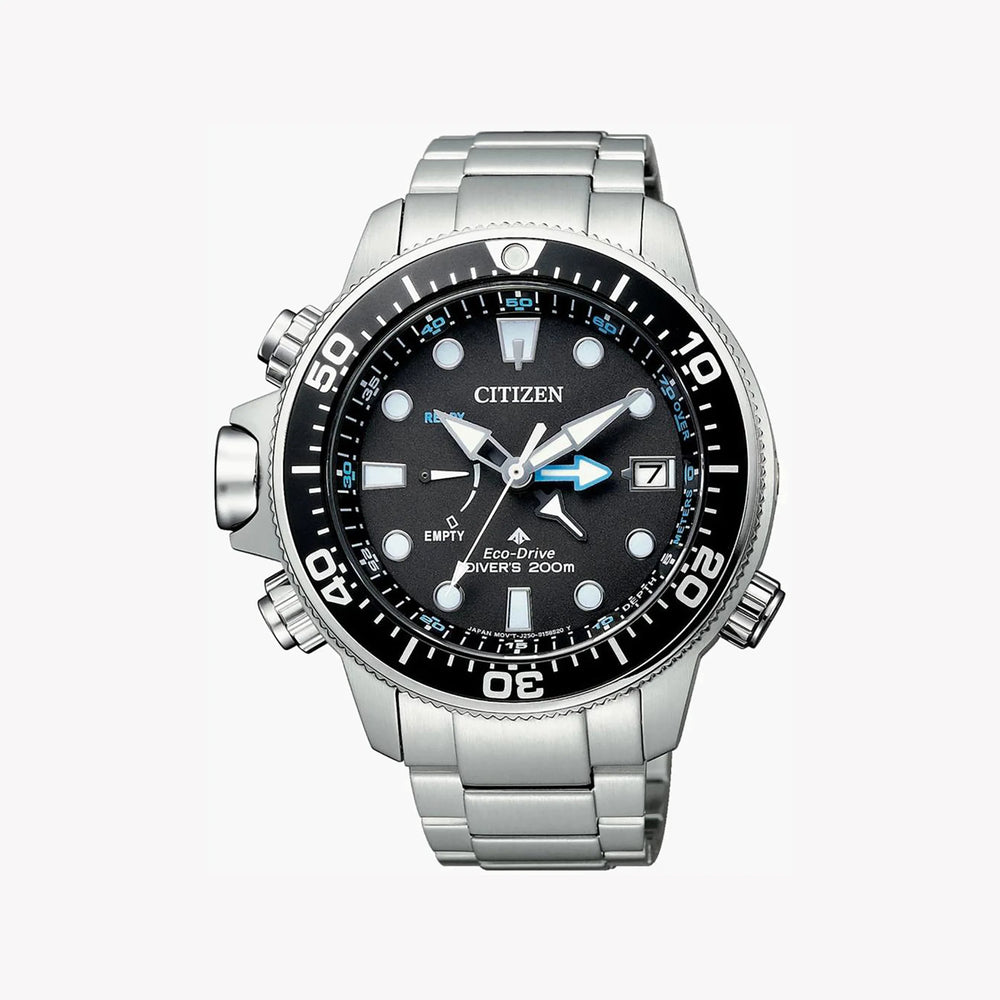 Citizen Bn2031-85e Dynamic Precision - Men's Eco-Drive Dive Watch With Stainless Steel Design by i-watch
