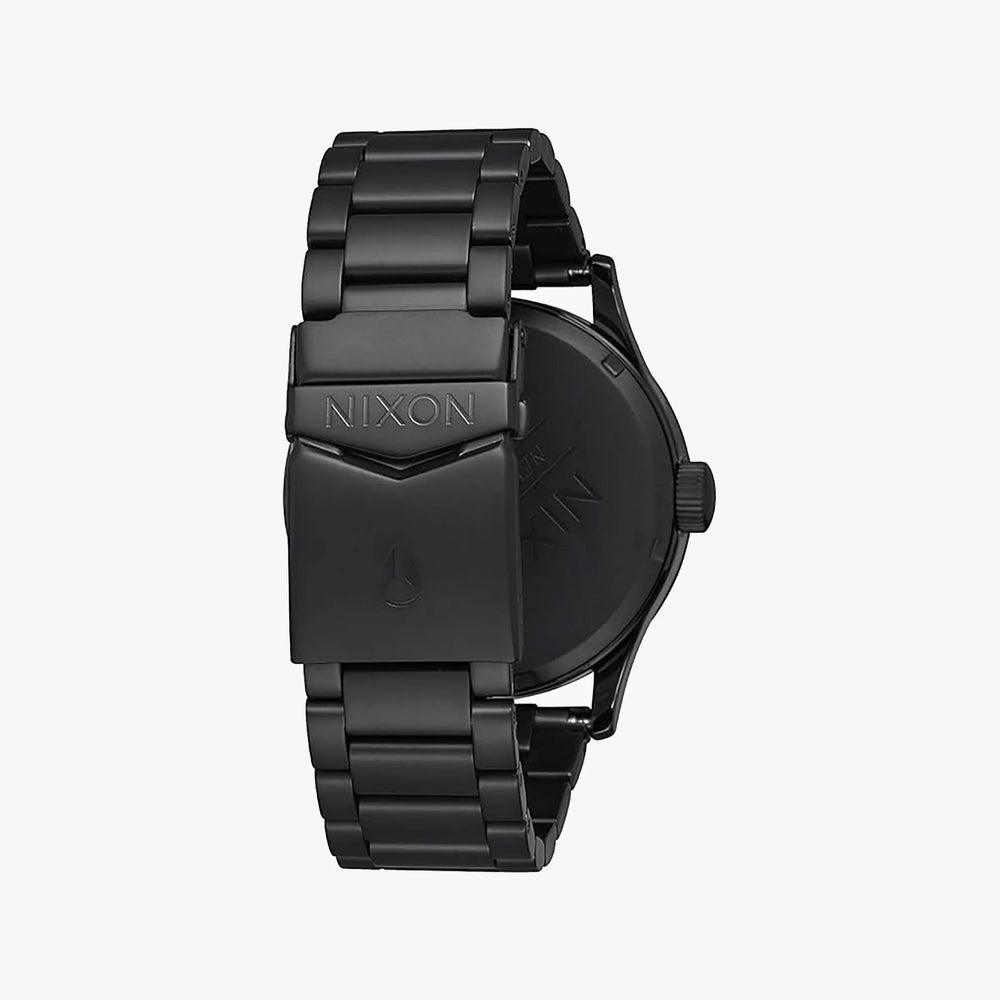 Nixon Men's Black Stainless Steel Watch, Black Dial | A356-957 by i-watch