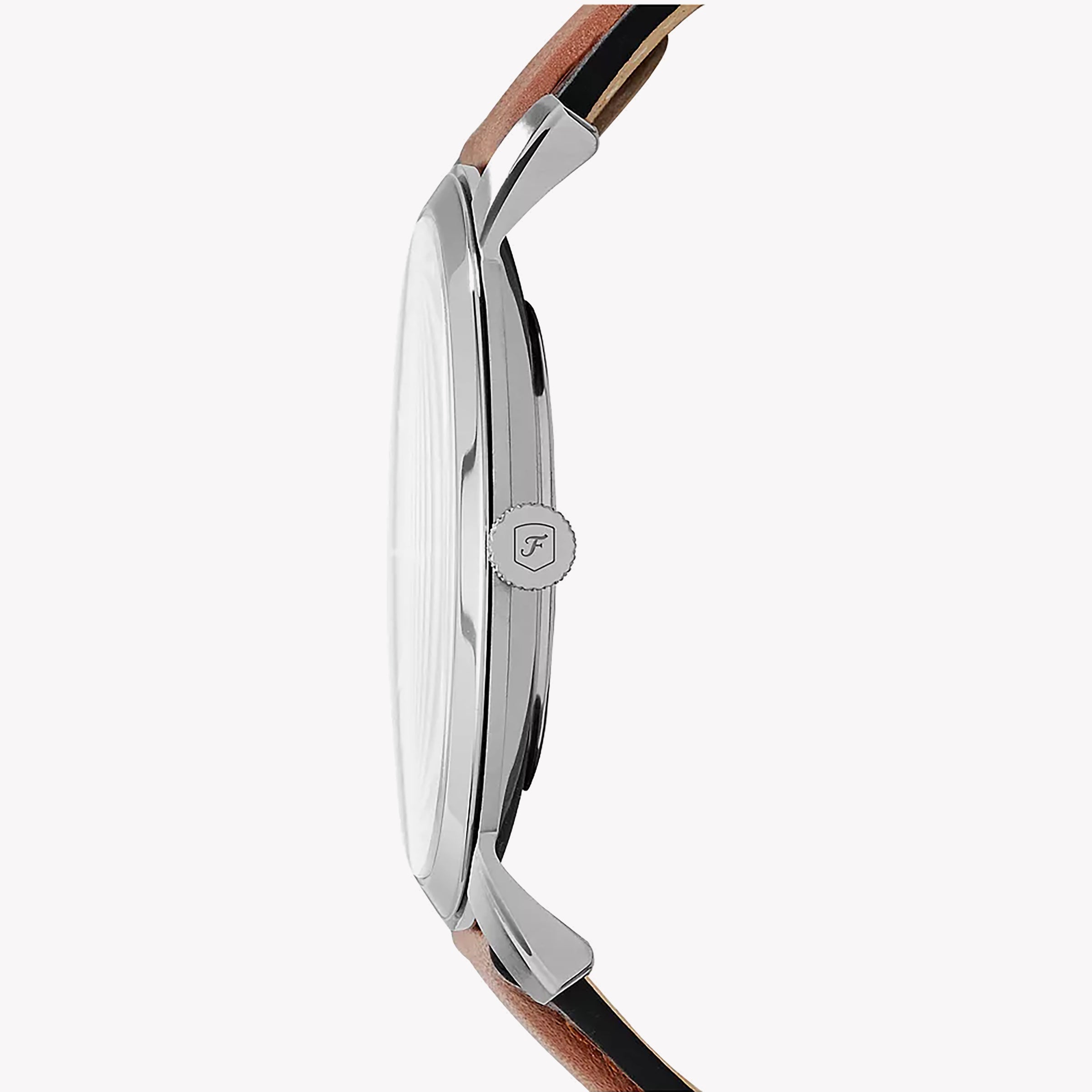 FOSSIL FS5304 - MODERN ELEGANCE MEN'S WATCH WITH BLUE DIAL & BROWN LEATHER STRAP-i-Watch-2