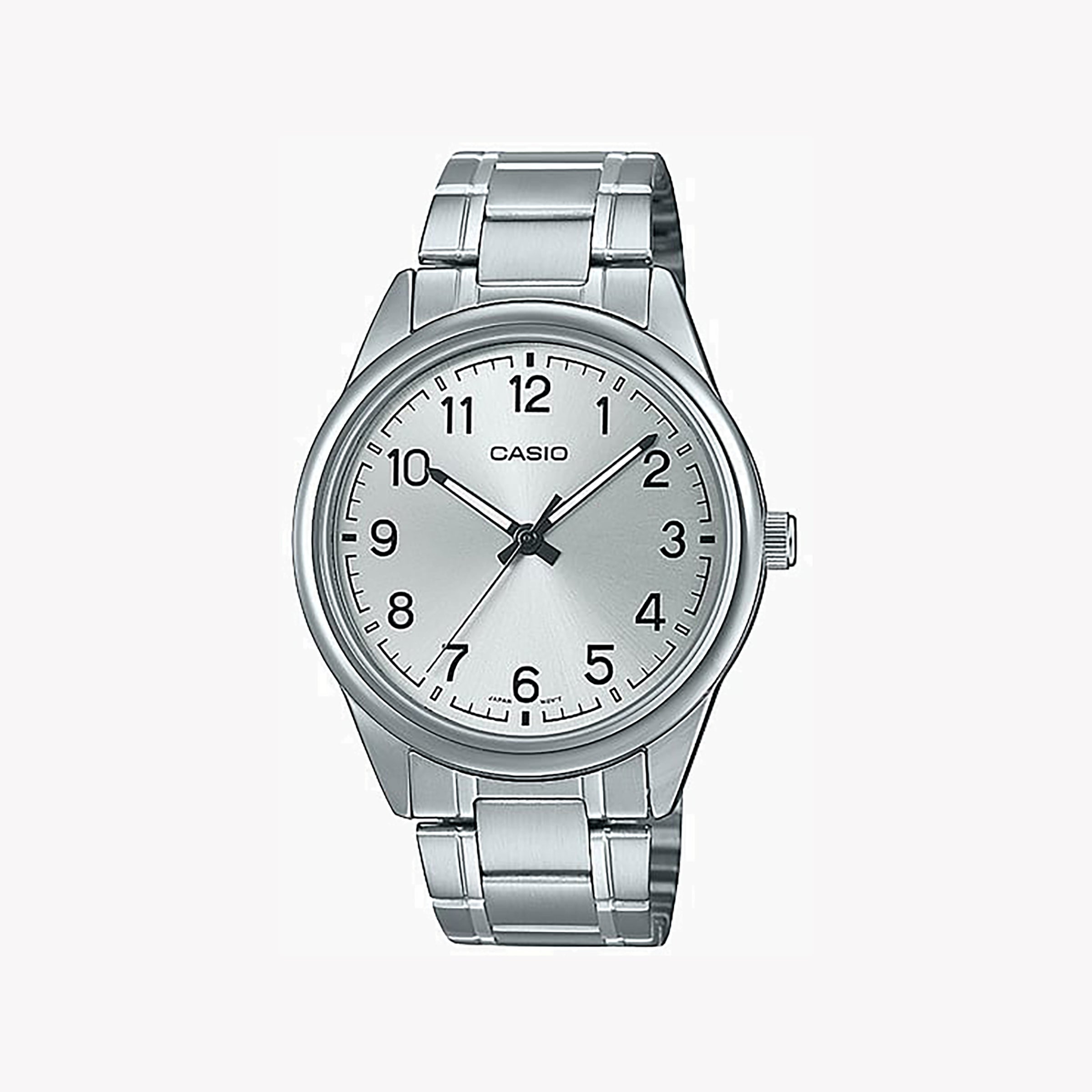 CASIO MTP-V005D-7B4 STYLISHLY ROBUST - ELEGANT STAINLESS STEEL MEN'S WATCH FOR EVERY ADVENTURE