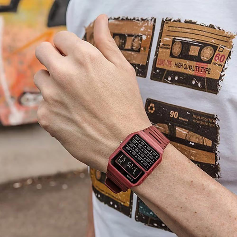 CASIO CA-53-WF-4B VERSATILE TIMEKEEPER - STYLISH MULTIFUNCTION UNISEX WATCH WITH RESIN BAND-i-Watch-5