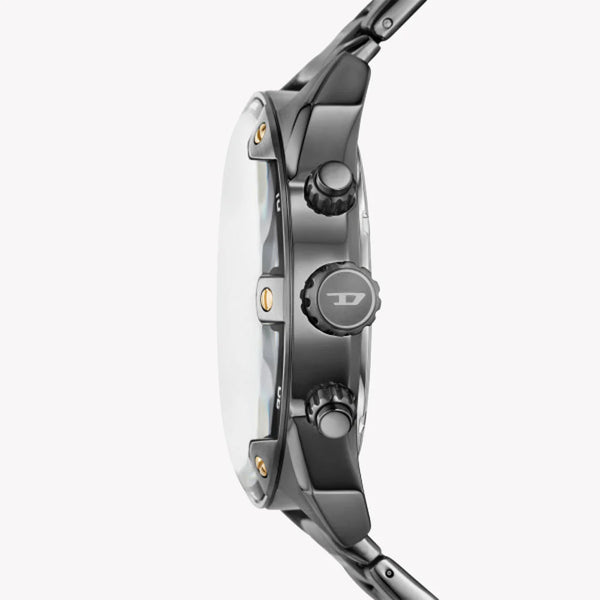 Diesel Men's Gray Stainless Steel Watch, Gray Dial | Dz4669 by i-watch