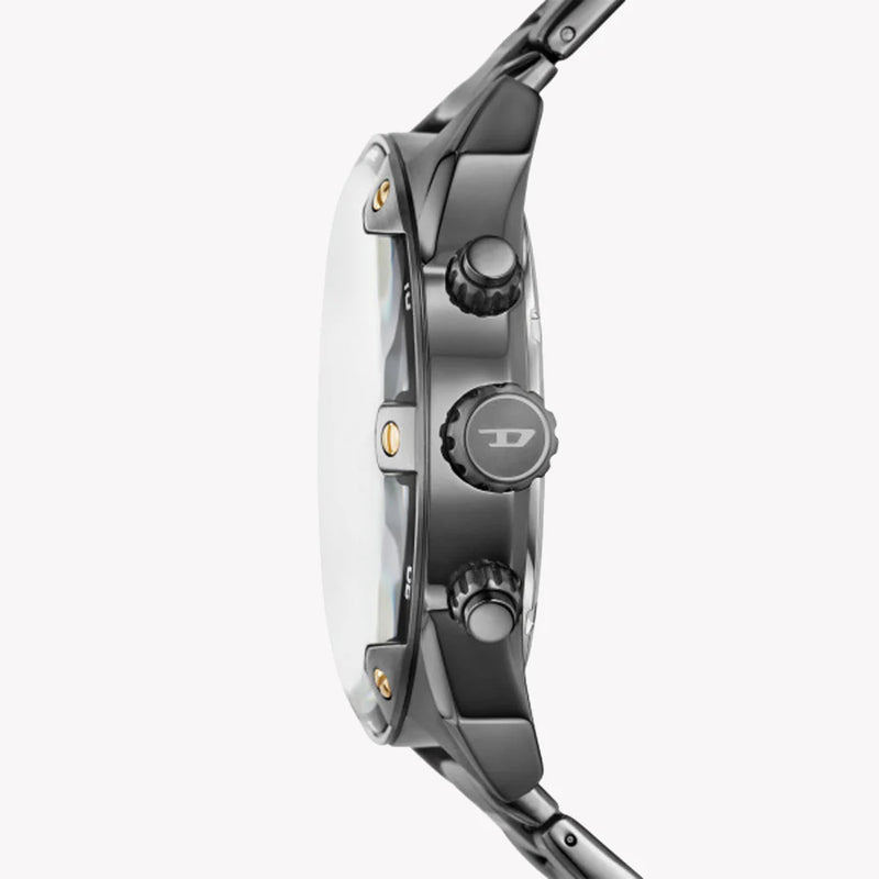 Diesel Men's Gray Stainless Steel Watch, Gray Dial | Dz4669 by i-watch