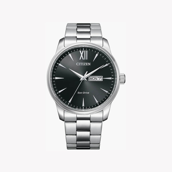 Dynamic Precision Men's Stainless Steel Watch, Black Dial | Bm8550-81e by i-watch