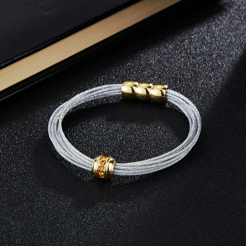 Zfbr009g Zink Women's Bracelets by i-watch