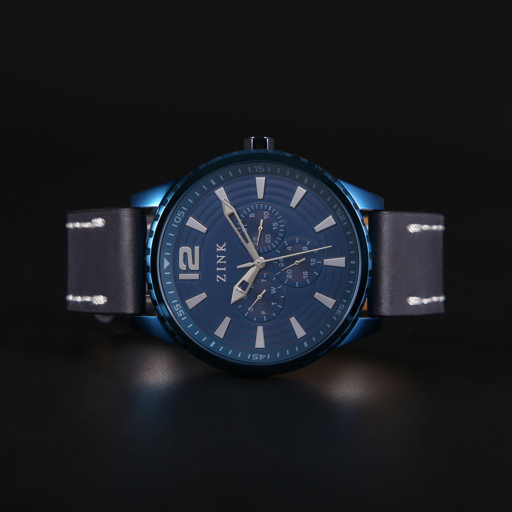 Zink Men's Blue Stainless Steel Watch | Zk131g2ls-414