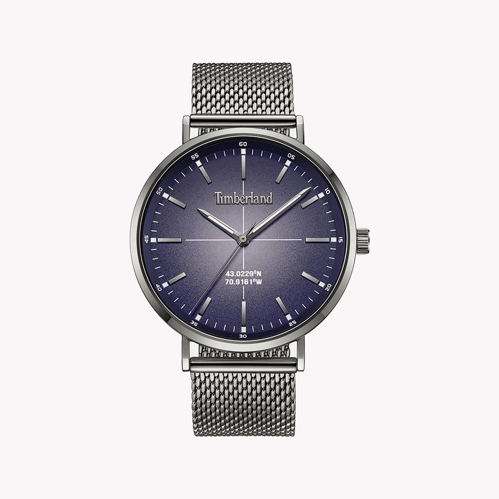 Timberland Men's Silver Watch, Blue Dial | Tdwgg2231104 by i-watch