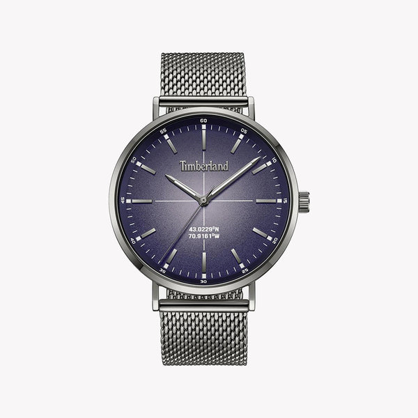 Timberland Men's Silver Watch, Blue Dial | Tdwgg2231104 by i-watch