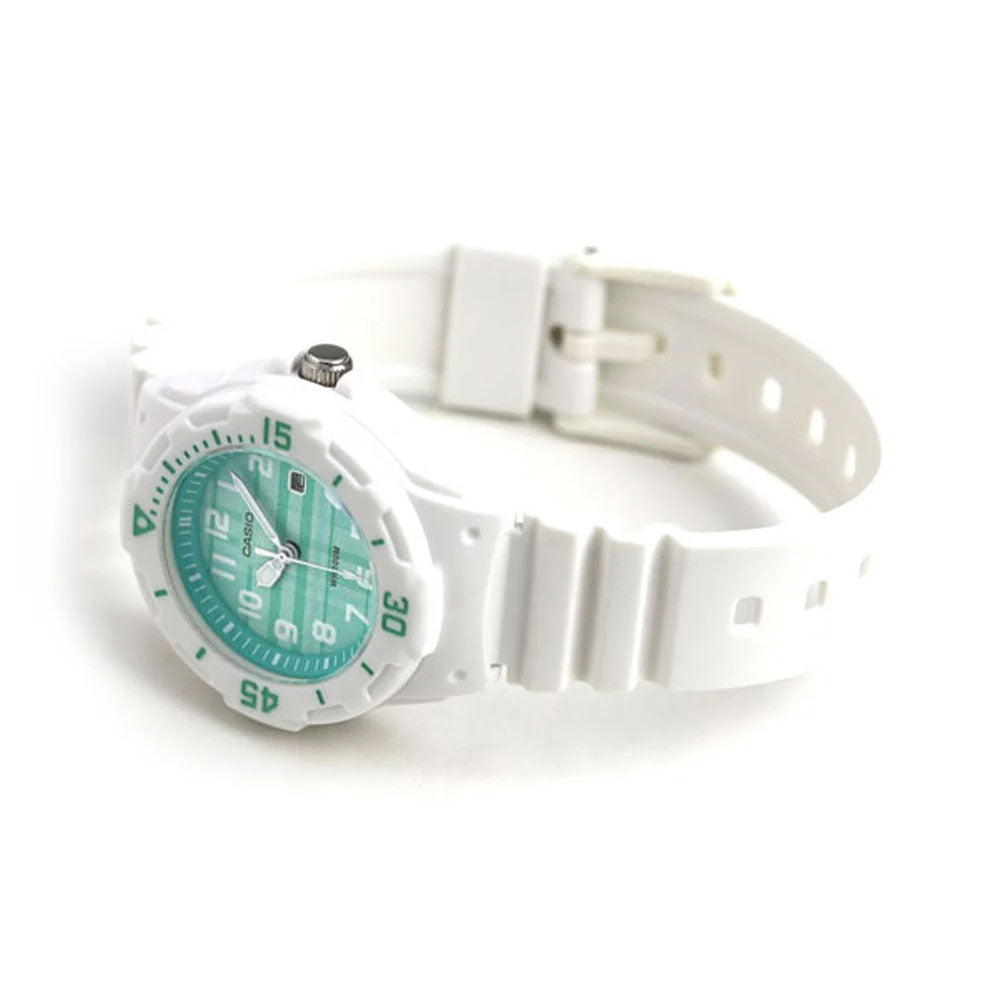 CASIO Women's Watch with White Resin Case and White Resin Band-i-Watch-3
