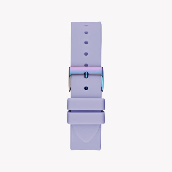 Guess Watches Women's Purple Silicone, Stainless Steel | Gw0536l4 by i-watch