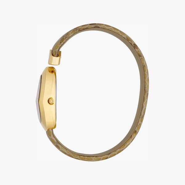 Just Cavalli Women's Gold Leather Watch, White Dial | Jc1l321l0025 by i-watch