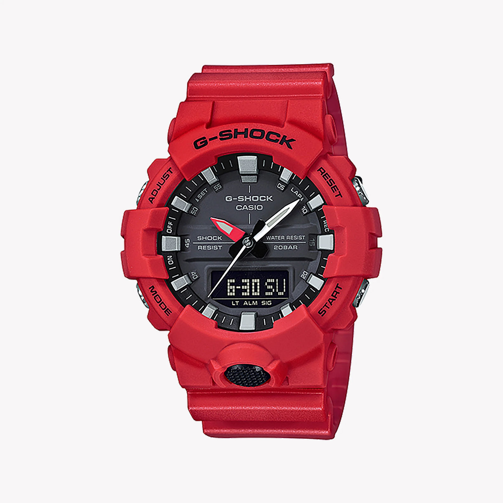Casio G-Shock Ga-800-4adr Tough & Sporty - Men's Red Resin Adventure Watch by i-watch