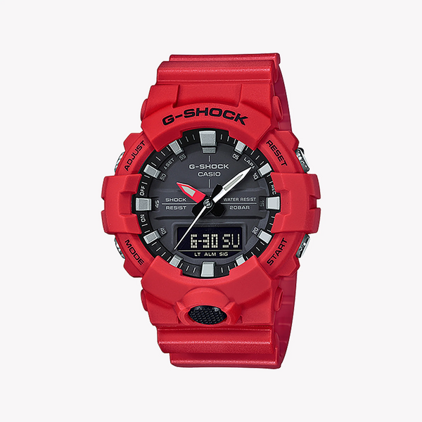 Casio G-Shock Ga-800-4adr Tough & Sporty - Men's Red Resin Adventure Watch by i-watch
