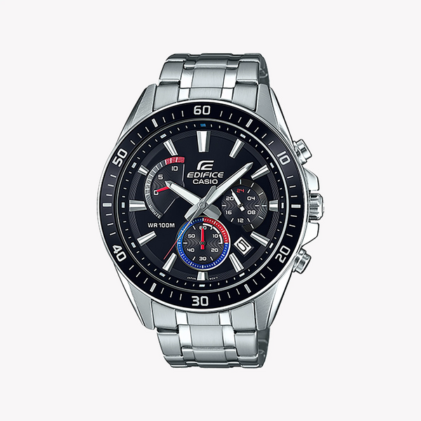 Edifice Efr-552d-1a3vudf - Adventure-Ready Men's Watch With Stylish Silver Design by i-watch
