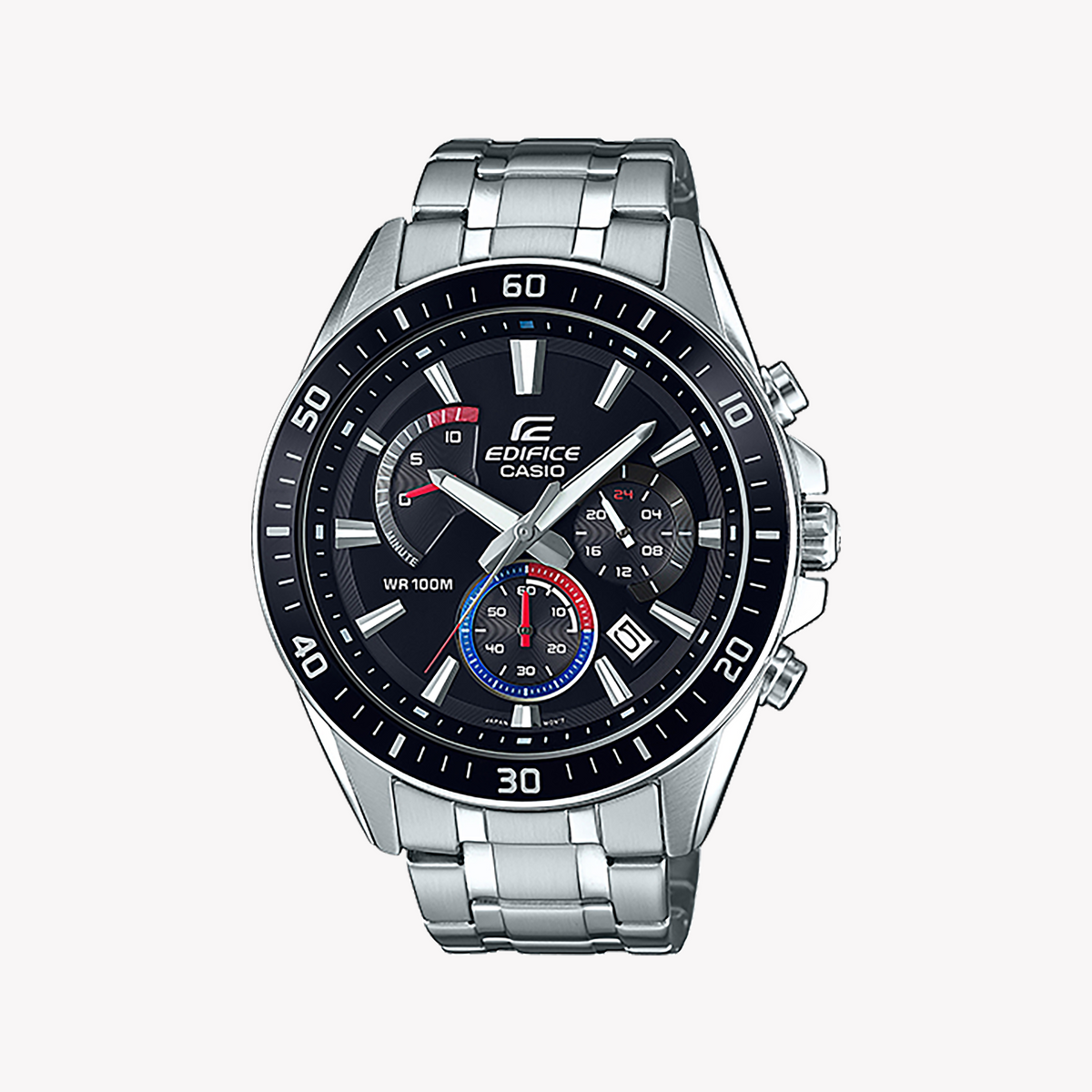 EDIFICE EFR-552D-1A3VUDF - ADVENTURE-READY MEN'S WATCH WITH STYLISH SILVER DESIGN