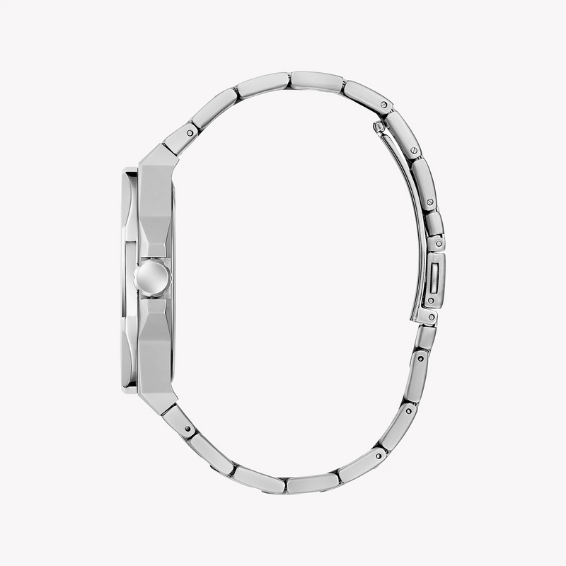 Guess Men's Silver Watch, Blue Dial | Gw0849g1 by i-watch
