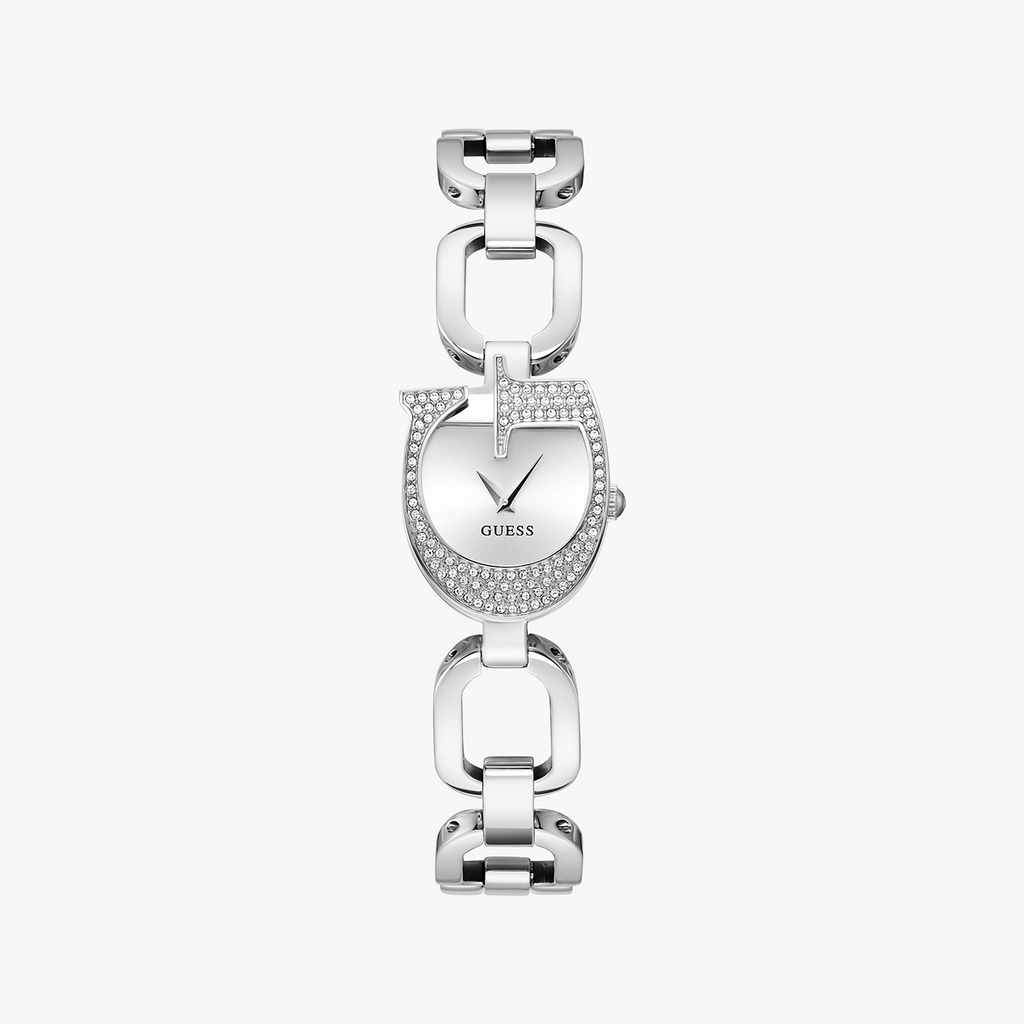 GUESS GW0683L1 SILVER CHIC - ELEGANT WOMEN'S TIMEPIECE WITH STAINLESS STEEL BAND