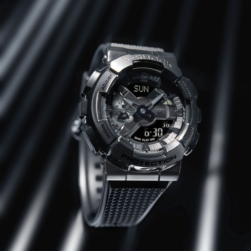 Casio G-Shock Gm-110bb-1adr - Bold Adventurer Men's Watch With Black Resin Band by i-watch