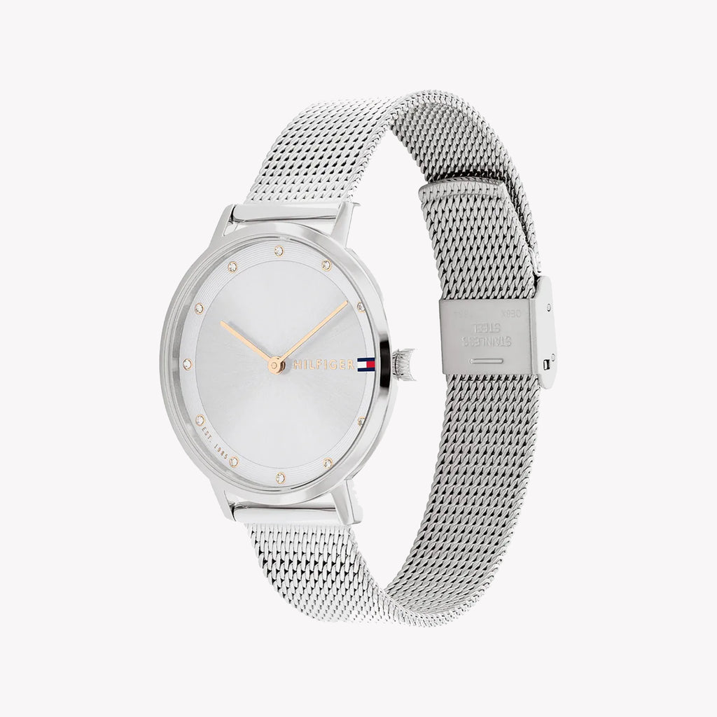 TOMMY HILFIGER 1685491 SILVER ELEGANCE - REFINED WOMEN'S WATCH WITH STAINLESS STEEL BAND-i-Watch-2