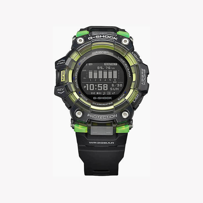 Casio G-Shock Gbd-100sm-1dr - Adventure-Ready Black Digital Watch For Men With Bluetooth & 200m Water Resistance by i-watch
