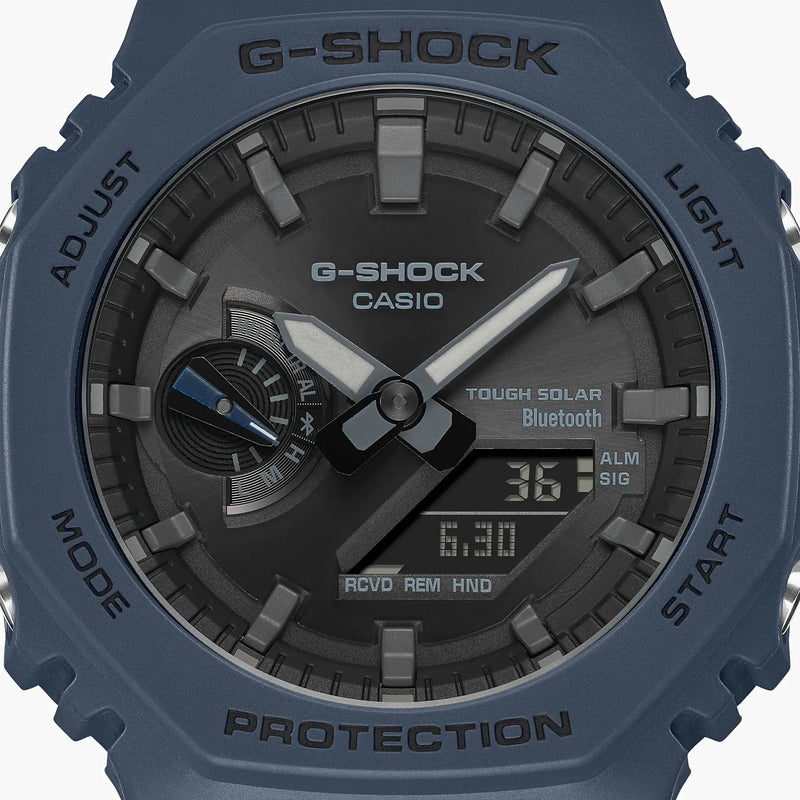 G-Shock Men's Blue Resin Watch, Octagonal Design | Ga-B2100-2adr by i-watch