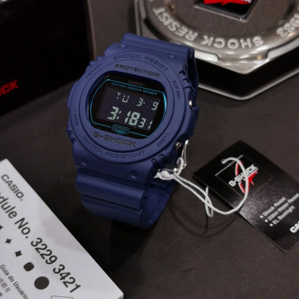 Casio G-Shock Dw-5700bbm-2dr Bold Blue - Men's Adventure Timepiece With Sporty Durability by i-watch