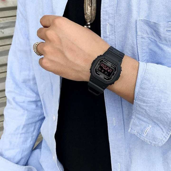 ساعة جي شوك DW-5600MS-1DR للرجال