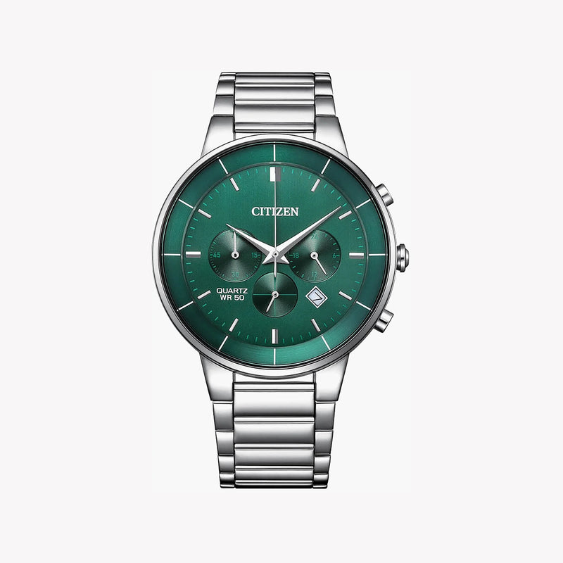 Citizen Men's Stainless Steel Watch, Green Dial | An8220-52x by i-watch