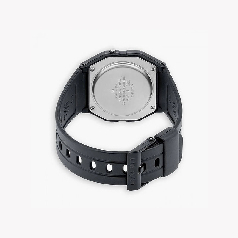 Chic Versatility Unisex Resin Watch, Black | F-94wa-8dg by i-watch