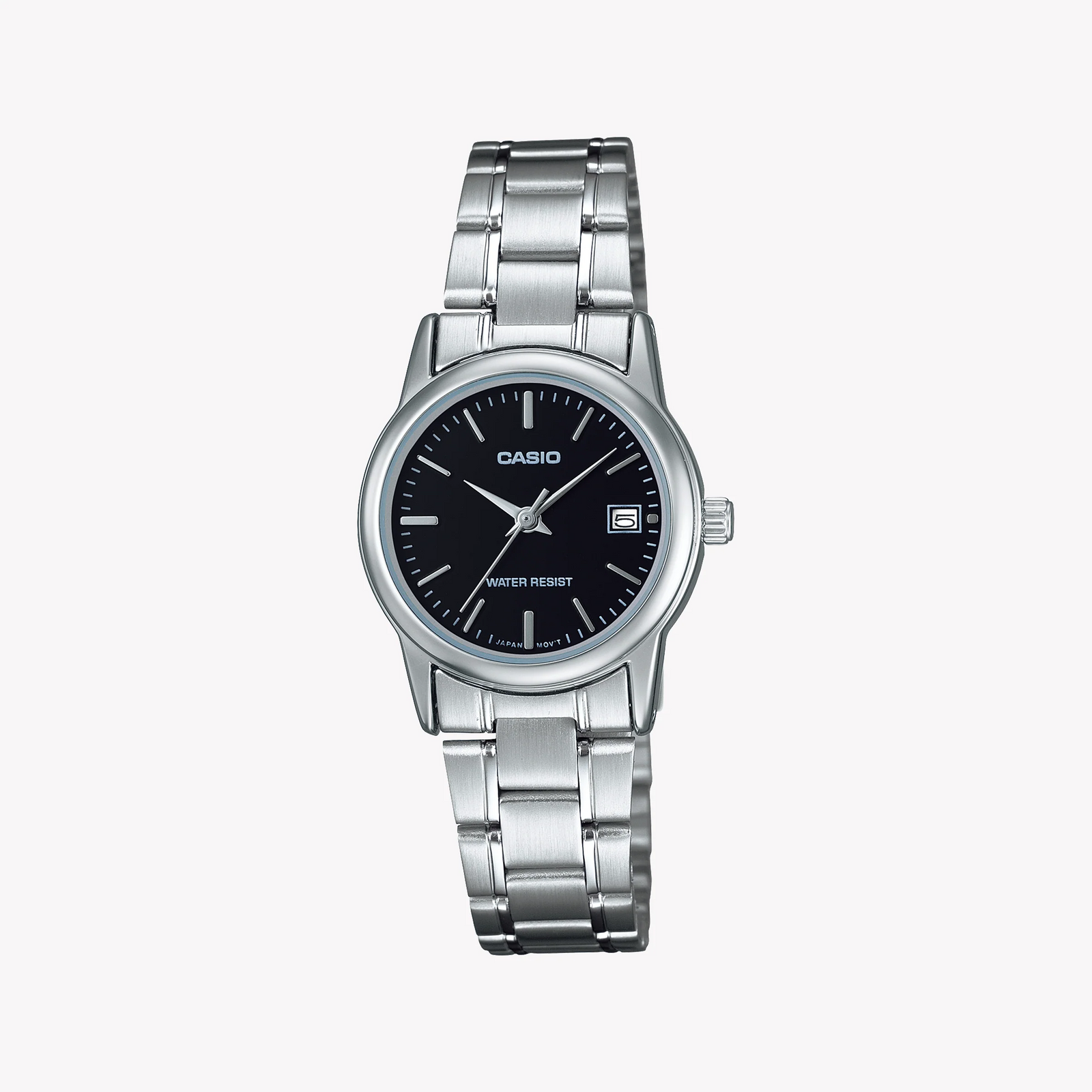 Casio Women's Stainless Steel Watch, Black Dial | Ltp-V002d-1audf by i-watch