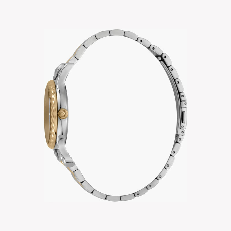 Just Cavalli Women's Silver & Gold Watch, White Dial | Jc1l125m0095 by i-watch