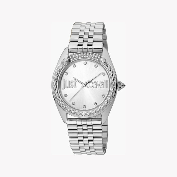 Just Cavalli Women's Silver Watch, Silver Dial | Jc1l195m0045 by i-watch