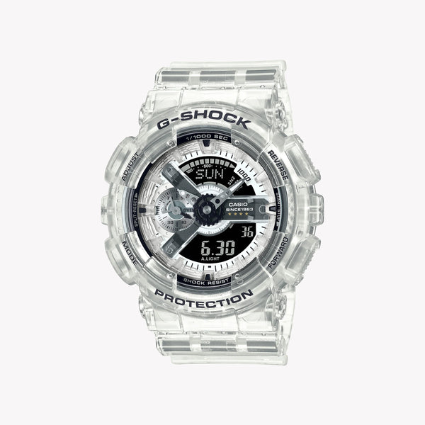 Casio Unisex White Resin Watch, Digital Display | Ga-114rx-7a by i-watch