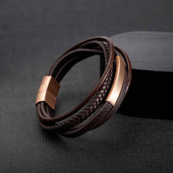 Zjbc049brrg Zink Men's Bracelets by i-watch