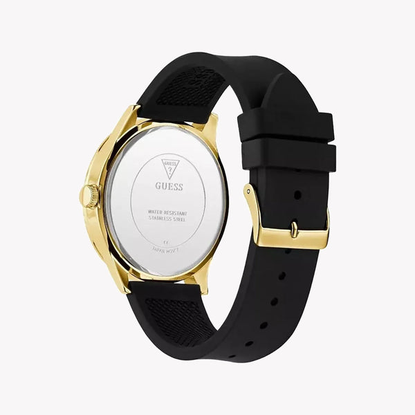 Guess Men's Gold Stainless Steel Watch, Green Dial | Gw0887g2 by i-watch