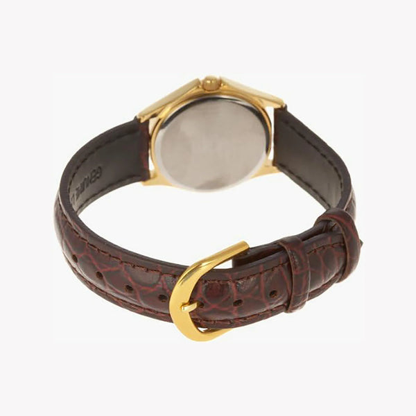 LTP-1183Q-7ADF ELEGANT EXCELLENCE - TIMELESS WOMEN'S WATCH IN GOLD & BROWN-i-Watch-2