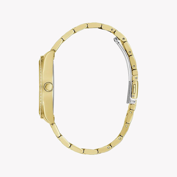 Guess Watches Women's Gold Stainless Steel, Black Dial | Gw0307l2 by i-watch