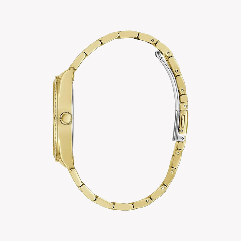 Guess Watches Women's Gold Stainless Steel, Black Dial | Gw0307l2 by i-watch