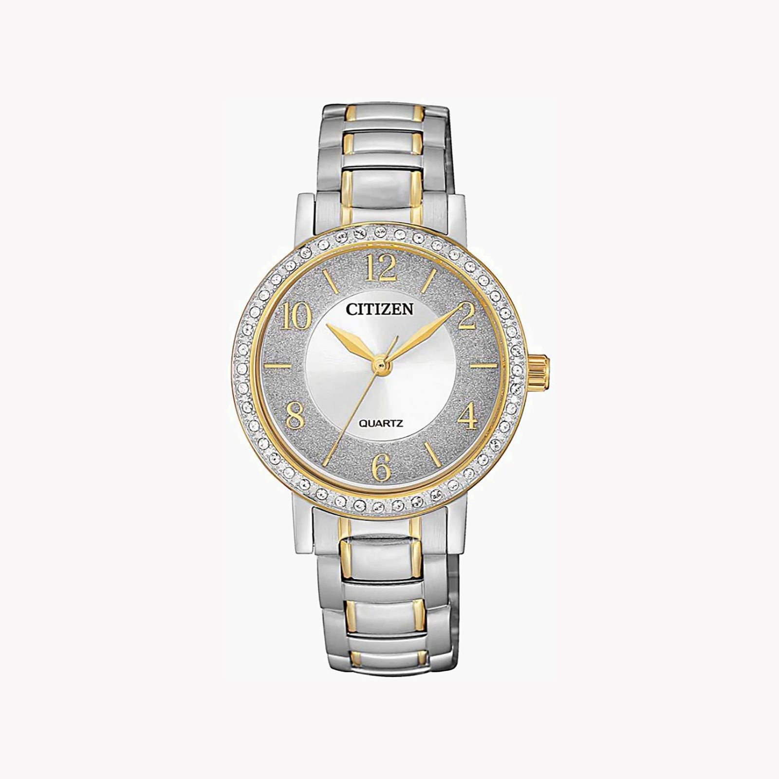 Citizen El3044-54a - Chic Elegance Timepiece With Multi-Colored Dial & Gold-Bracelet by i-watch