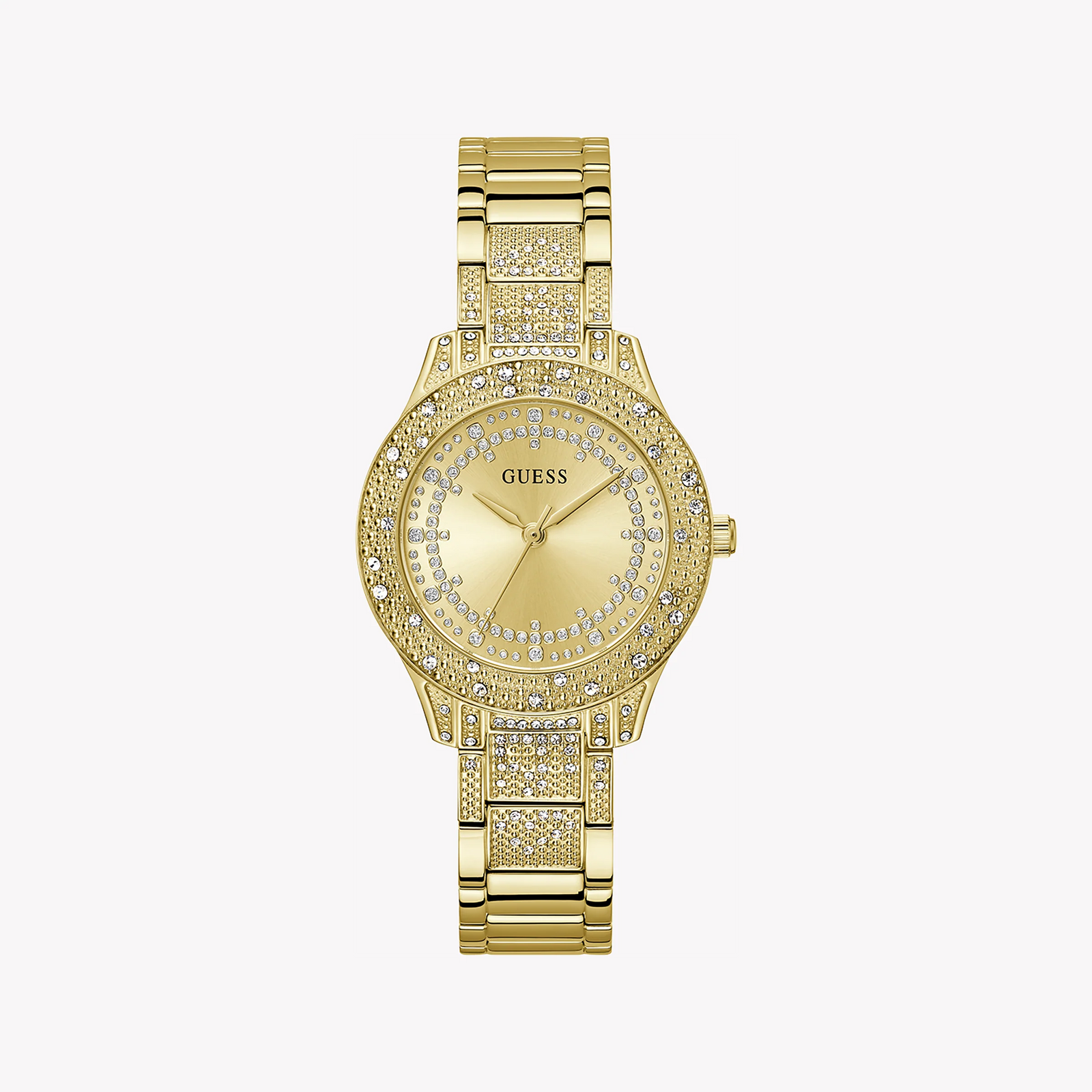 Guess Women's Gold Stainless Steel Watch, Champagne Dial | Gw0746l2 by i-watch
