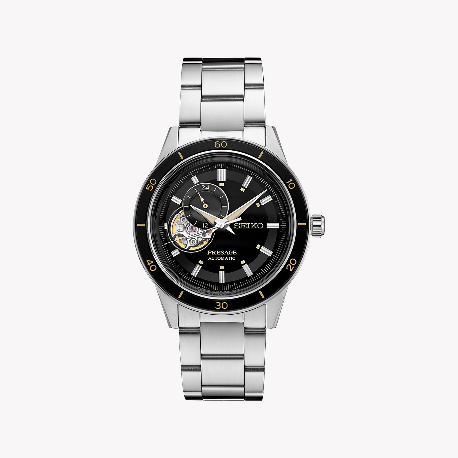 SEIKO PRESAGE SSA425J1 Automatic Watch for Men - Black Dial-i-Watch